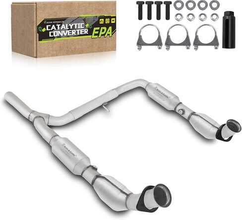 Catalytic Converter Compatible with Ford Focus 2012 2013 2014 2015 2016 2017 2018 L4 2.0L Catalytic Convertor EPA Compliant 16647 in Kuwait