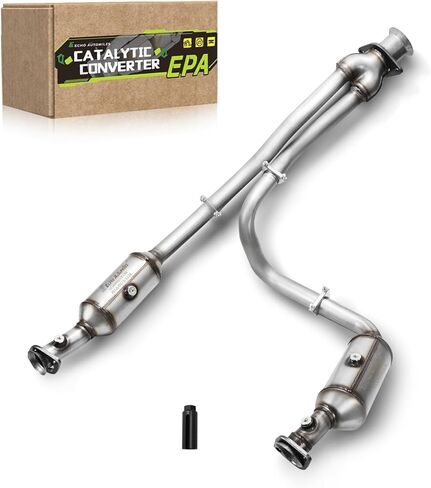 Catalytic Converter Compatible with Ford Focus 2012 2013 2014 2015 2016 2017 2018 L4 2.0L Catalytic Convertor EPA Compliant 16647 in Kuwait