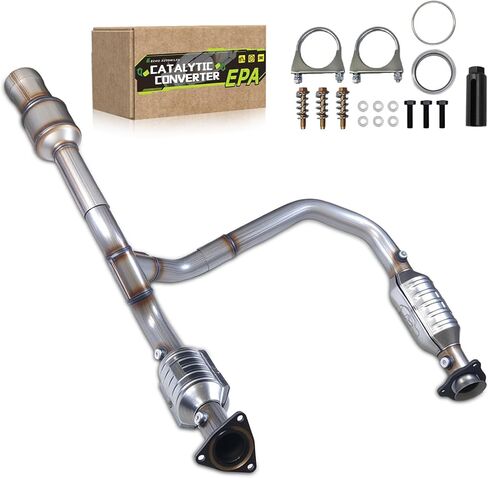 Catalytic Converter Compatible with Ford Focus 2012 2013 2014 2015 2016 2017 2018 L4 2.0L Catalytic Convertor EPA Compliant 16647 in Kuwait