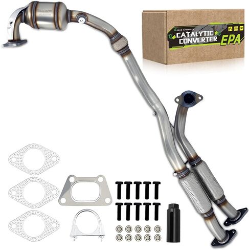Catalytic Converter Compatible with Ford Focus 2012 2013 2014 2015 2016 2017 2018 L4 2.0L Catalytic Convertor EPA Compliant 16647 in Kuwait