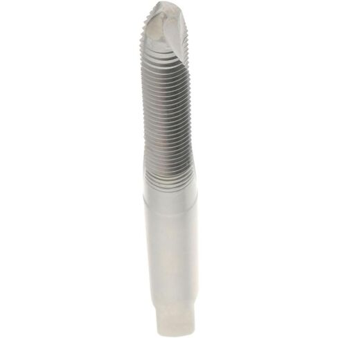 Hertel Spiral Point Tap, M5x0.8 Metric Coarse, 2 Flutes, HSS, 0.194" Shank Diameter, Bright/Uncoated, 7/8" Thread Length, Right Hand, D2 in Saudi Arabia