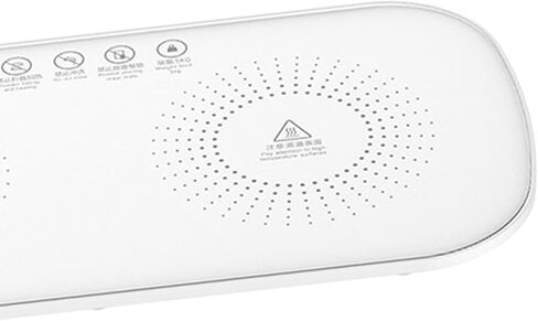 صينية تسخين كهربائية لوحة زجاجية لوحة تسخين 120 درجة مئوية درجة حرارة ثابتة طبق ساخن لحفلات البوفيهات والمطاعم in Kuwait