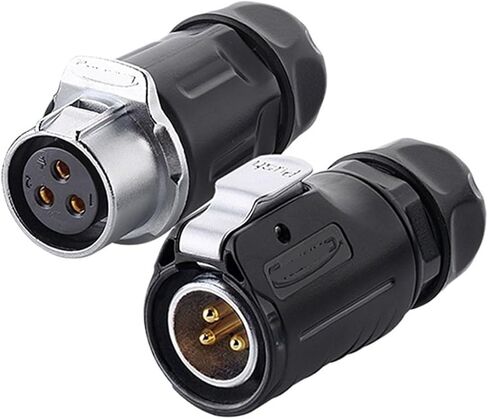 LP20 Male and Female Butt Outdoor LED Power Connector Automotive Connector 3-pin(Butt formal wear) in Saudi Arabia