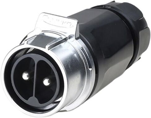 LP-28 screw connection aviation 2 core 50A mixed waterproof connector lock wire type(Butt and reverse installation) in Kuwait