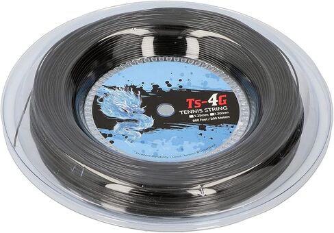 HERCHR Tennis Strings Reel, 200m Polyester Tennis Racket Strings Round for Advanced Players in Saudi Arabia