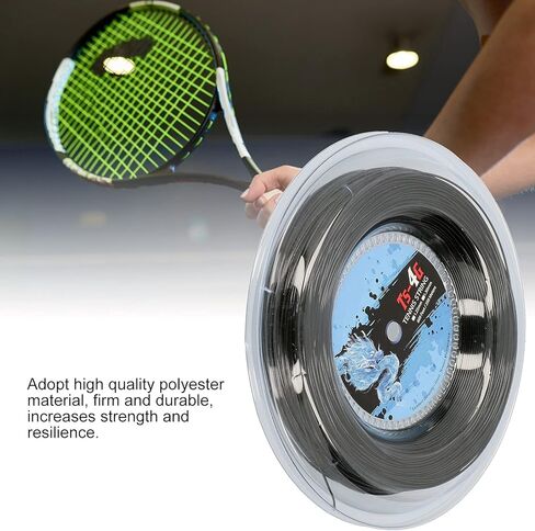 HERCHR Tennis Strings Reel, 200m Polyester Tennis Racket Strings Round for Advanced Players in Saudi Arabia
