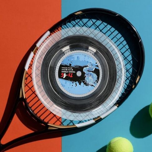 HERCHR Tennis Strings Reel, 200m Polyester Tennis Racket Strings Round for Advanced Players in Saudi Arabia