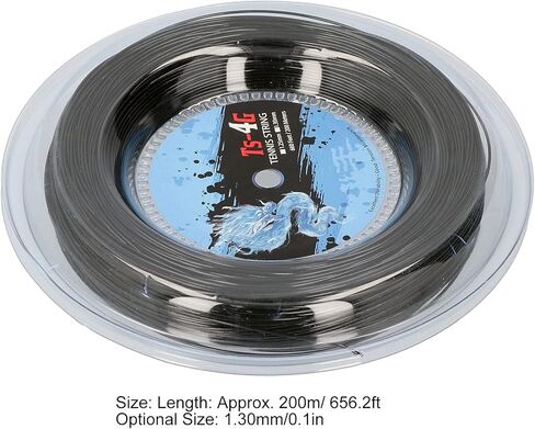 HERCHR Tennis Strings Reel, 200m Polyester Tennis Racket Strings Round for Advanced Players in Saudi Arabia