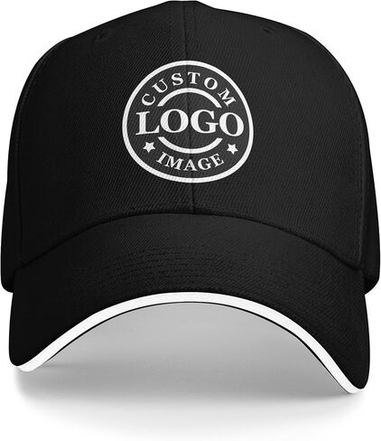 Custom Hat for Men Women,Bulk Customized Baseball Cap Design Your Own Add Your Logo Photo Text in Saudi Arabia