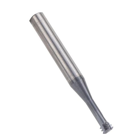 Milling Cutter 3 Tooth Metric 60° Tungsten Steel Thread Threading Tools, M6.0x1.0xD6x50, High Carving Bit for Aluminum, Copper, Stainless Steel, Alloy Steel, Die in Kuwait