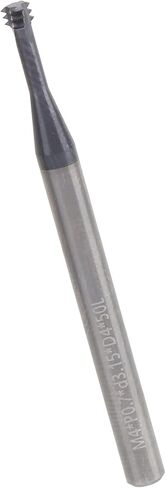 3 Tooth Metric 60° Tungsten Steel Thread Milling Cutter for CNC Machines, M4x0.7xD4x50 Hand Tool, and Durable for Cutting Multiple Materials in Kuwait