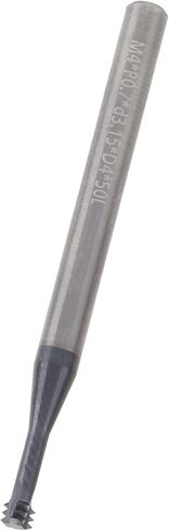 3 Tooth Metric 60° Tungsten Steel Thread Milling Cutter for CNC Machines, M4x0.7xD4x50 Hand Tool, and Durable for Cutting Multiple Materials in Kuwait