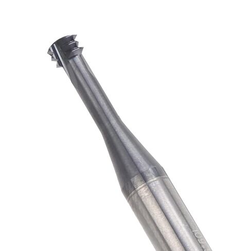 3 Tooth Metric Milling Cutter, Tungsten Steel Threading Tools, 60° Thread Milling Cutter for Aluminum, Copper, Stainless Steel, Alloy Steel, Die Steel, M6.0x1.0xD6x50, High in Kuwait