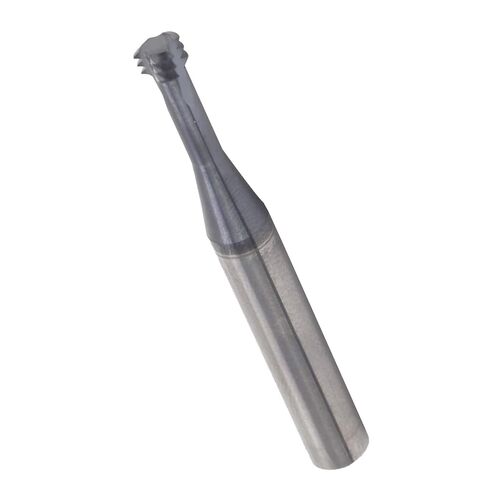 3 Tooth Metric Milling Cutter, Tungsten Steel Threading Tools, 60° Thread Milling Cutter for Aluminum, Copper, Stainless Steel, Alloy Steel, Die Steel, M6.0x1.0xD6x50, High in Kuwait