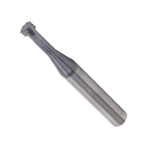 3 Tooth Metric Milling Cutter, Tungsten Steel Threading Tools, 60° Thread Milling Cutter for Aluminum, Copper, Stainless Steel, Alloy Steel, Die Steel, M6.0x1.0xD6x50, High in Kuwait