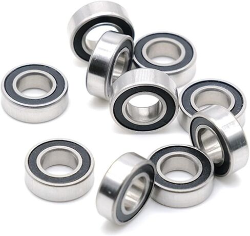 MR126RS تحمل 6x12x4 مم MR126 RS 2RS الكرات MR126-2RS أسود مختوم 10 قطعة in Kuwait