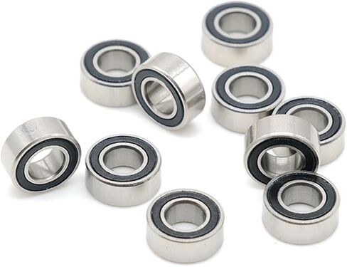 SMR126-2RS تحمل 6x12x4 مم مصغرة RU الكرات الأسود مختومة 10 قطعة in Kuwait