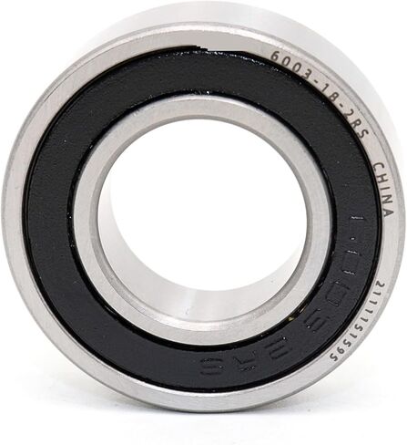 6003-18-2RS 18x35x10 مللي متر 183510 18BSW03 صف واحد الكرات الأخدود العميق 1 قطعة in Saudi Arabia