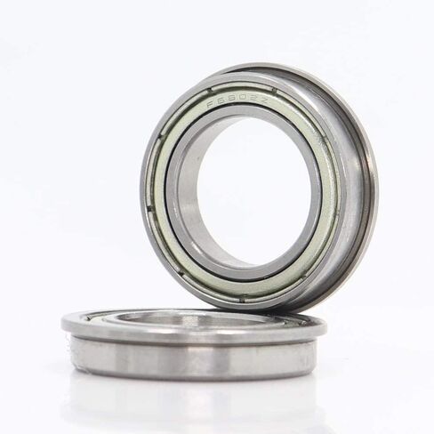 TMP1105 Flange Ball Bearings F6802ZZ Bearing 15x24x5mm 10Pcs Double Shielded Deep Groove Flanged F6802 Z ZZ F6802-2Z F6802Z in Saudi Arabia