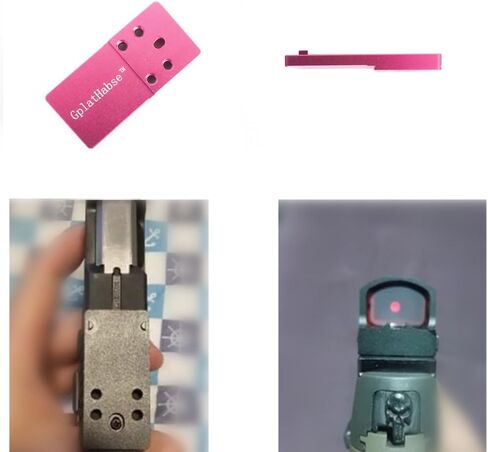 Scope Metal Red Dot Sight Mount Plate for Taurus G2C, G2S, G2,PT111, PT140, PT709, TX22, Original G3, Compatible with ADE Docter Frenzy, Burris Fastfire, 407K 507K,Vortex in Kuwait