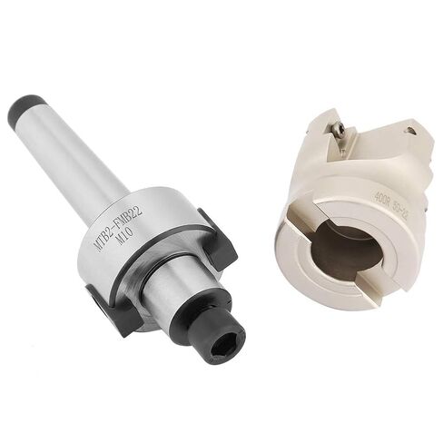 حامل مطحنة الوجه MT2 FMB22 مع مطحنة نهاية BAP400R 50 22 و10 قطع APMT1604 مجموعة إدراجات كربيد للطحن الثقيل باستخدام الحاسب الآلي، والسرعة، والتصنيع الدقيق والخشن in Kuwait