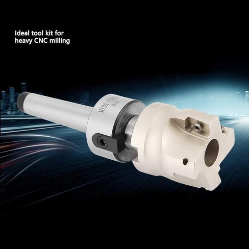 حامل مطحنة الوجه MT2 FMB22 مع مطحنة نهاية BAP400R 50 22 و10 قطع APMT1604 مجموعة إدراجات كربيد للطحن الثقيل باستخدام الحاسب الآلي، والسرعة، والتصنيع الدقيق والخشن in Kuwait