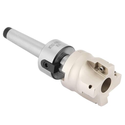 حامل مطحنة الوجه MT2 FMB22 مع مطحنة نهاية BAP400R 50 22 و10 قطع APMT1604 مجموعة إدراجات كربيد للطحن الثقيل باستخدام الحاسب الآلي، والسرعة، والتصنيع الدقيق والخشن in Kuwait