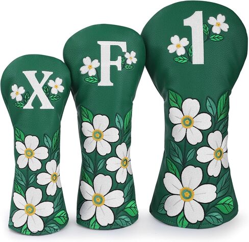 أغطية النادي غطاء رأس السائق الأخضر، غطاء خشبي 3 5، أغطية رأس هجينة، ملحقات جولف جميلة لحماية نادي الجولف للنساء والرجال in Kuwait