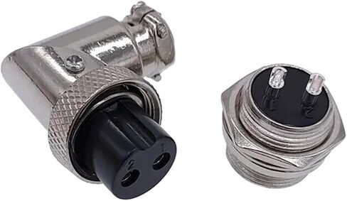 GX16W connector diameter 16mm push-pull elbow connector 2pin3pin4pin5pin6pin7pin8pin9pin10pin 7A125v GX16 male and female plug(9 pin) in Saudi Arabia