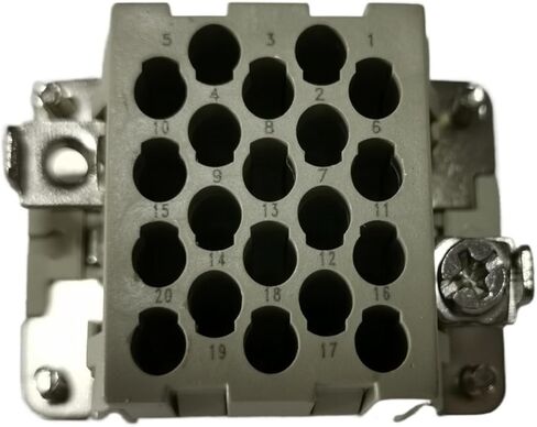 موصل عالي التحمل HDC-HEEE-020-FC أنثى إدراج 20 دبوس 16A 500V in Kuwait