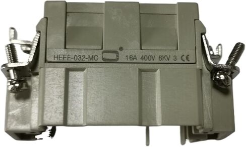 موصل ثقيل HDC-HEEE-032-MC ذكر إدراج 32 دبوس 16A 500V قابس مستطيل in Kuwait