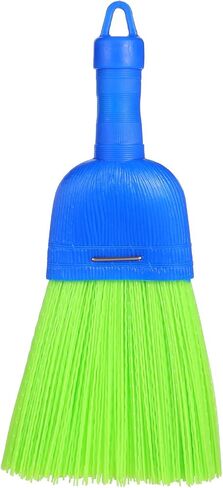 Qianyu Whisk Broom Hand Brush Fiber Outdoor Car Broom with Hang Hole Durable Bristles Whisks Away Dirt Debris for Cleaning Inddoor Porches Floors Decks Driveways Dirt Dust in Saudi Arabia