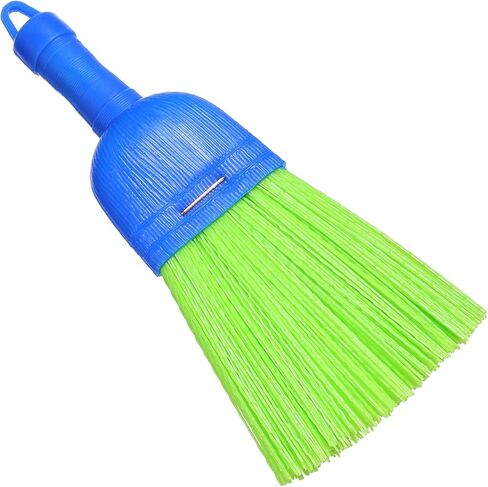 Qianyu Whisk Broom Hand Brush Fiber Outdoor Car Broom with Hang Hole Durable Bristles Whisks Away Dirt Debris for Cleaning Inddoor Porches Floors Decks Driveways Dirt Dust in Saudi Arabia