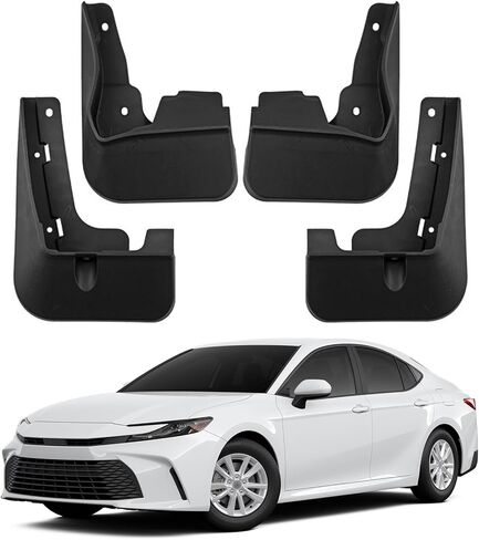 اللوحات الطينية مناسبة لسيارة Toyota Camry 2025 Hybrid SE XSE Splash Guard 9th Gen Camry SE XSE واقيات الطين ملحقات حماية اللوحات الطينية (ليست لـ LE XLE) in Kuwait