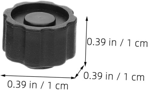 ULTECHNOVO 25pcs Tip Caps for Syringe Black Dispensing Needle Protective Caps for Industrial and Laboratory Use Reliable Sealing for Syringe Supplies in Saudi Arabia