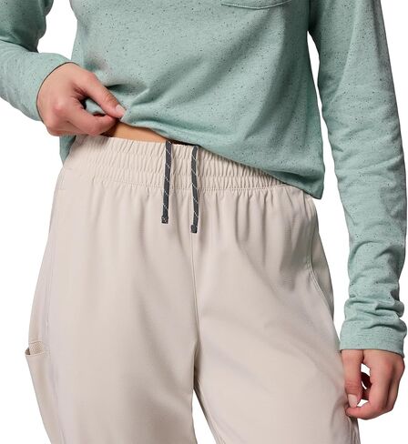 Columbia Womens PFG Uncharted Pull On Pant, Dark Stone, X-Large x S in Saudi Arabia
