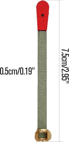 مشبك أشرطة لجام البيانو - حزمة مكونة من 50 قطعة من أشرطة الزفاف للبيانو، 75 × 5 مم/ 3 بوصة × 0.2 بوصة أشرطة بيضاء وحمراء مع أجزاء إصلاح بديلة لحزام مشبك زنبركي، ملحقات شريط مشابك قياسية in Kuwait