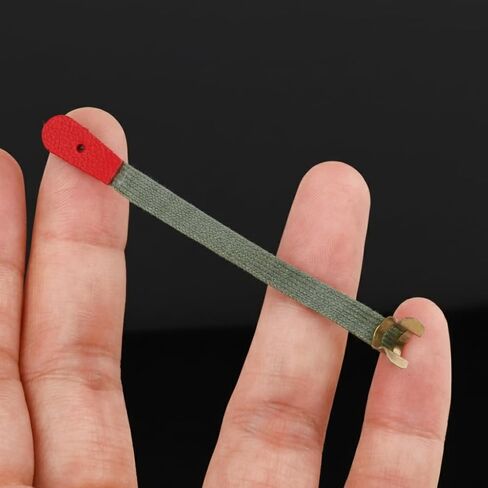 مشبك أشرطة لجام البيانو - حزمة مكونة من 50 قطعة من أشرطة الزفاف للبيانو، 75 × 5 مم/ 3 بوصة × 0.2 بوصة أشرطة بيضاء وحمراء مع أجزاء إصلاح بديلة لحزام مشبك زنبركي، ملحقات شريط مشابك قياسية in Kuwait