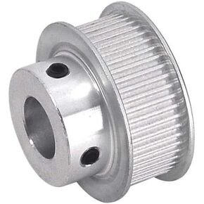 GT2 100T Timing Belt Pulley 6.35mm Bore 2mm Pitch Synchronous Wheel For 6mm Width Belt for 3D Printer CNC (tooth width: 7mm, bore: 6.35mm) in Kuwait