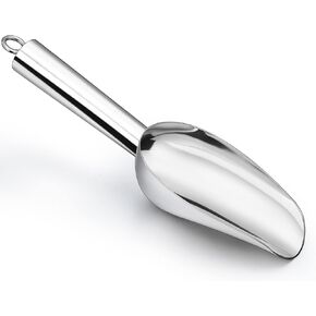 LIANYU Mini Ice Scooper for Freezer 4PCS, 3oz Stainless Steel Cookie Scoop, Mini Metal Food Scooper for Candy Flour Sugar, Utility Scoop for Canisters Kitchen, Mirror Finish, Dishwasher Safe, Gold in Kuwait