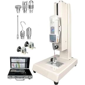 آلة اختبار الشد الرقمية 10-1000N، 5 مجسات، ضربة 300 مم، كرنك اليد، مقعد عمودي للنسيج، الرياضة، صيد الأسماك، قياس الضغط الدقيق (20N-2KG) in Kuwait