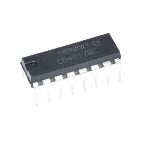 10pcs,CD4017 CD4017B CD4017BE 4017 Decade Counter Divider IC in Kuwait