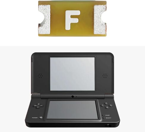 16Pcs F1 F2 Fuse Compatible with Nintendo GBA SP DS Lite New 3DS 2DS DSI XL LL Compatible with PSP in Saudi Arabia