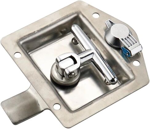 الفولاذ المقاوم للصدأ لوحة قفل الأدوات الدورية اللسان الصناعية قفل خزانة السيارة الخاصة Rv قفل 1 قطعة in Kuwait