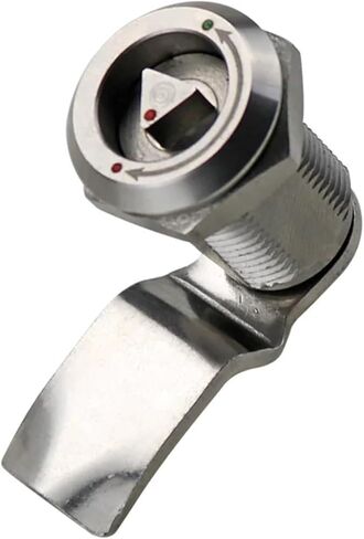 Triangle Lock Stainless Steel 304 Tongue Lock 180 Degree Rotating Cylindrical Lock Door Lock 1Pcs in Saudi Arabia