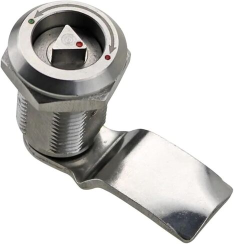Triangle Lock Stainless Steel 304 Tongue Lock 180 Degree Rotating Cylindrical Lock Door Lock 1Pcs in Saudi Arabia