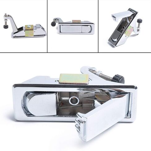 Cnsodo15 محرك عالمي كروم ضغط مزلاج قفل قابل للتعديل رافعة يدوية تعمل رافعة دافق لخزانات صندوق الأدوات للمقطورة البحرية RV وحقائب المزالج in Kuwait