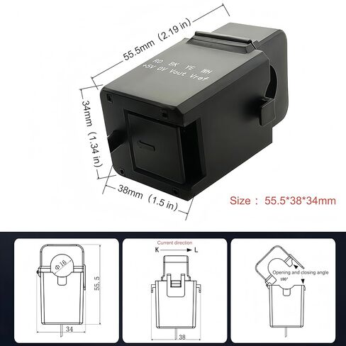 HSTS016L مستشعر القاعة 100A Hall Switch مستشعر التيار المستمر الحالي 100A / 2.5 ± 0.625V / + 5V مجسات التيار المغلق المفتوح للكشف عن المعدات الكهربائية in Kuwait