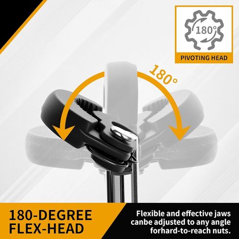 GRENPRO 11" Basin Wrench, Sink Wrench Faucet Tool for Tight Spaces, Adjustable Tap Nut Plumbing Spanner for Professional Plumber, Capacity of 3/8" to 1-1/4" Faucet Wrenches for Undermount Sink in Kuwait