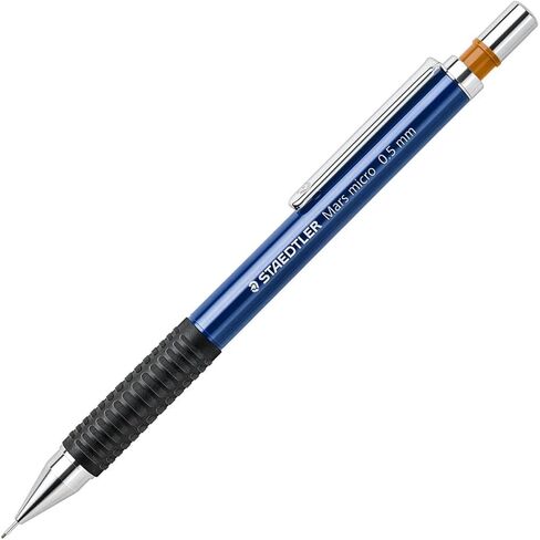 قلم رصاص ميكانيكي قابل للسحب دقيق للغاية من Staedtler Mars للكتابة والرسم والصياغة الهندسية، رصاص 0.5 مم، 775 05 in Saudi Arabia